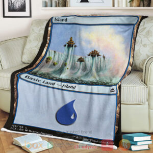 Game Mtg 139 Island Sherpa Blanket