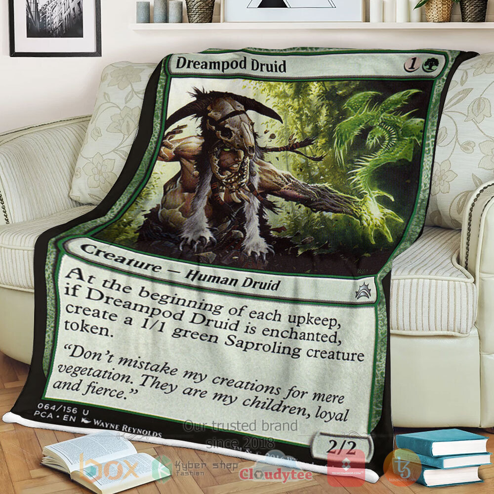 Game Mtg 64 Dreampod Druid Sherpa Blanket Game Mtg 64 Dreampod Druid Sherpa Blanket