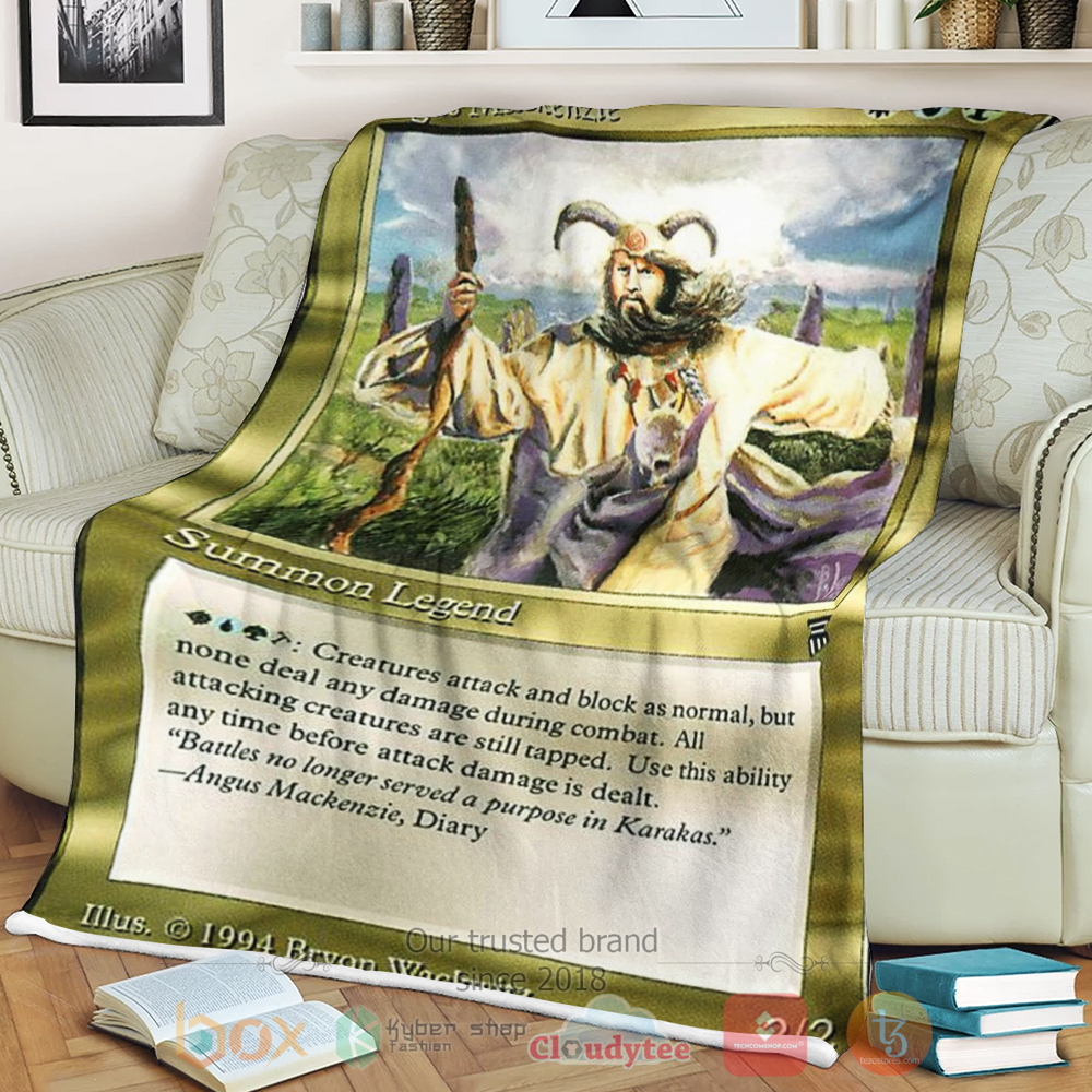 Game Mtg Angus Mackenzie Sherpa Blanket Game Mtg Angus Mackenzie Sherpa Blanket