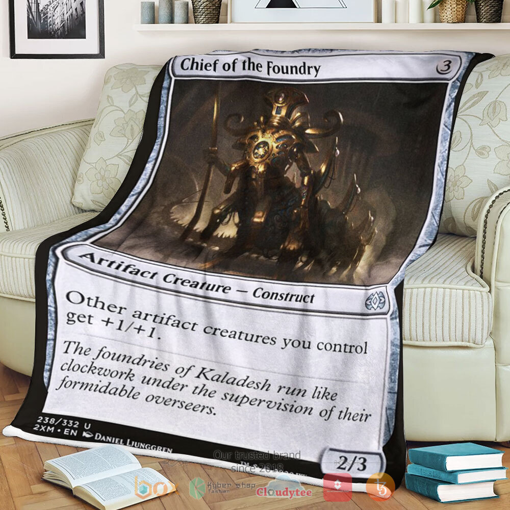 Game Mtg Chief Of The Foundry Sherpa Blanket Game Mtg Chief Of The Foundry Sherpa Blanket