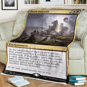 Game Mtg Doom Foretold Blanket