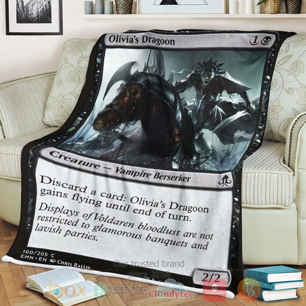 Game Mtg Emn 100 Olivia S Dragoon Sherpa Blanket Game Mtg Emn 100 Olivia S Dragoon Sherpa Blanket