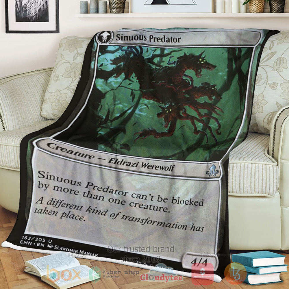 Game Mtg Emn 163 Sinuous Predator Sherpa Blanket Game Mtg Emn 163 Sinuous Predator Sherpa Blanket