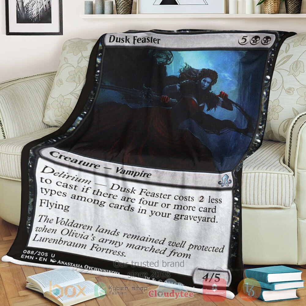 Game Mtg Emn 88 Dusk Feaster Sherpa Blanket Game Mtg Emn 88 Dusk Feaster Sherpa Blanket