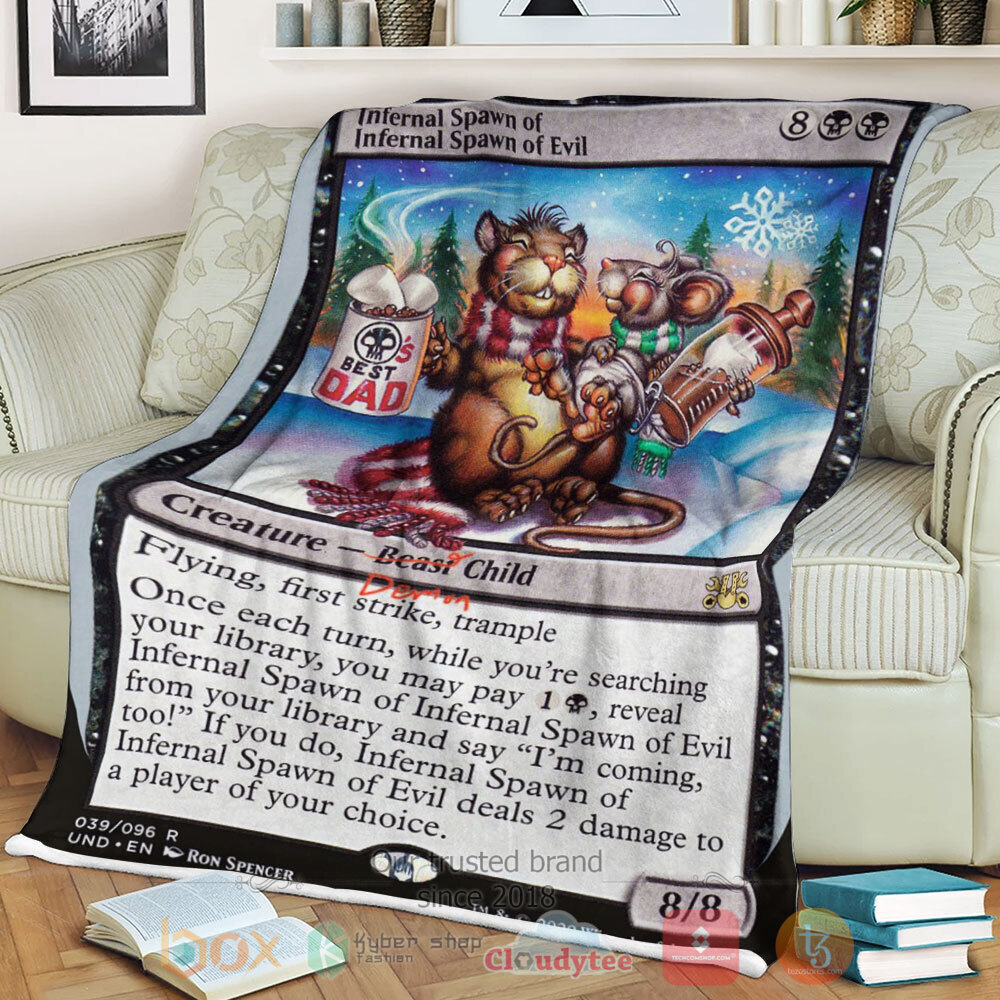 Game Mtg Infernal Spawn Of Infernal Spawn Of Evil Sherpa Blanket Game Mtg Infernal Spawn Of Infernal Spawn Of Evil Sherpa Blanket