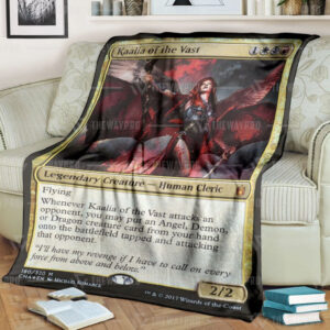 Game Mtg Kaalia Of The Vast Custom Soft Blanket 3