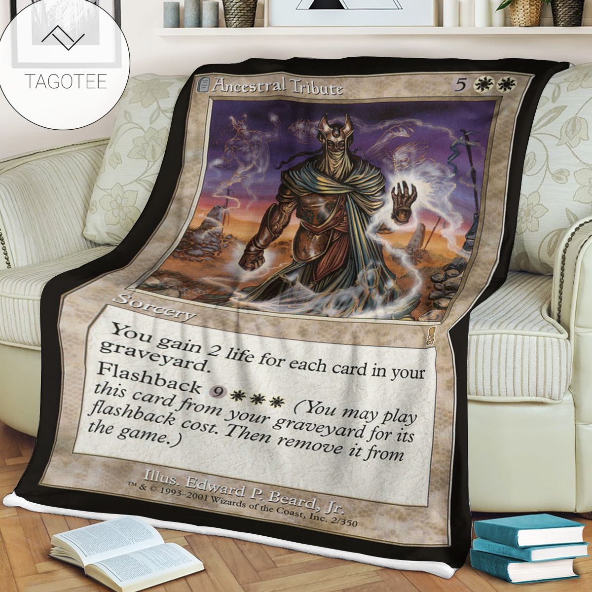 Game Mtg Magic The Gathering Ancestral Tribute Blanket Game Mtg Magic The Gathering Ancestral Tribute Blanket
