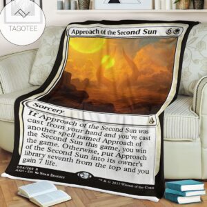 Game Mtg Magic The Gathering Approach Of The Second Sun Blanket Tagotee