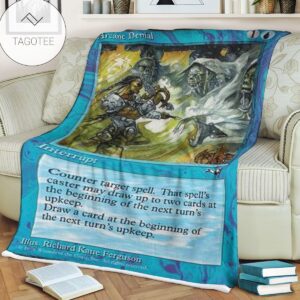 Game Mtg Magic The Gathering Arcane Denial Blanket