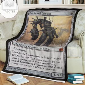 Game Mtg Magic The Gathering Darksteel Colossus Blanket