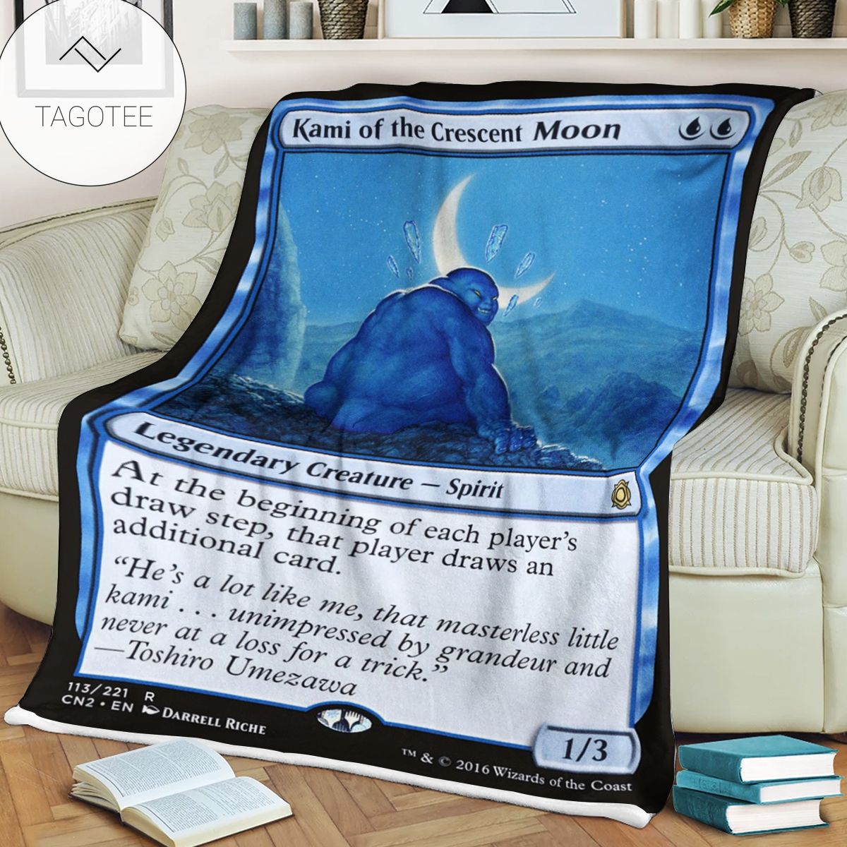 Game Mtg Magic The Gathering Kami Of The Cresent Moon Blanket Tagotee Game Mtg Magic The Gathering Kami Of The Cresent Moon Blanket Tagotee