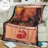 Game Mtg Magic The Gathering Mbs 153 Mountain Fleece Blanket Tagotee