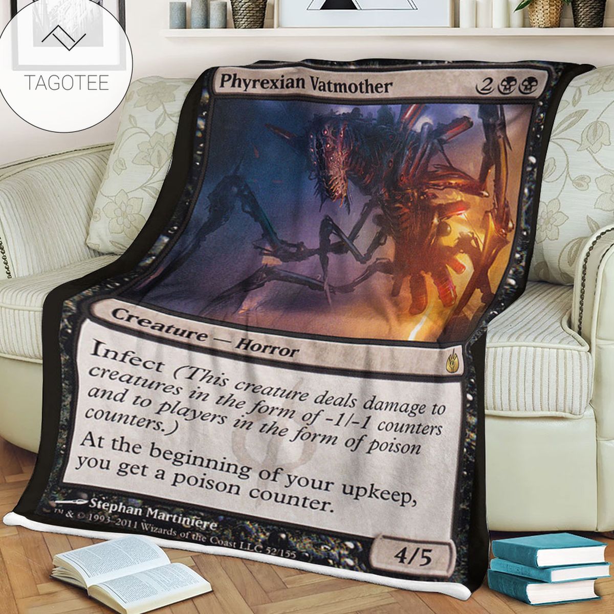 Game Mtg Magic The Gathering Mbs 52 Phyrexian Vatmother Fleece Blanket Tagotee Game Mtg Magic The Gathering Mbs 52 Phyrexian Vatmother Fleece Blanket Tagotee