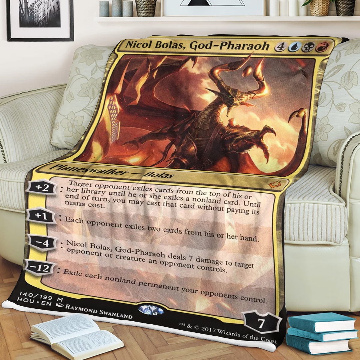 Game Mtg Nicol Bolas God Pharaoh Blanket Game Mtg Nicol Bolas God Pharaoh Blanket