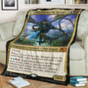 Game Mtg Nicol Bolas The Ravager Custom Soft Blanket 3
