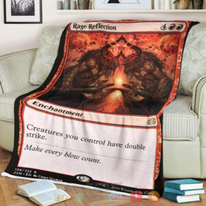 Game Mtg Rage Reflection Sherpa Blanket