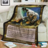 Game Mtg Sabertooth Nishoba Sherpa Blanket