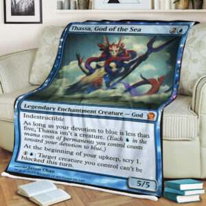 Game Mtg Thassa God Of The Sea Blanket