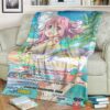 Game Vanguard Cards Colorful Pastorale Fina Rainbow Ssp Custom Soft Blanket 1