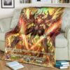 Game Vanguard Cards Dragonic Overlord The Victory Custom Soft Blanket 1