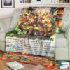 Game Vanguard Cards Progenitor Dragon Of Lightning Flame Gilgal Gr Custom Soft Blanket 3