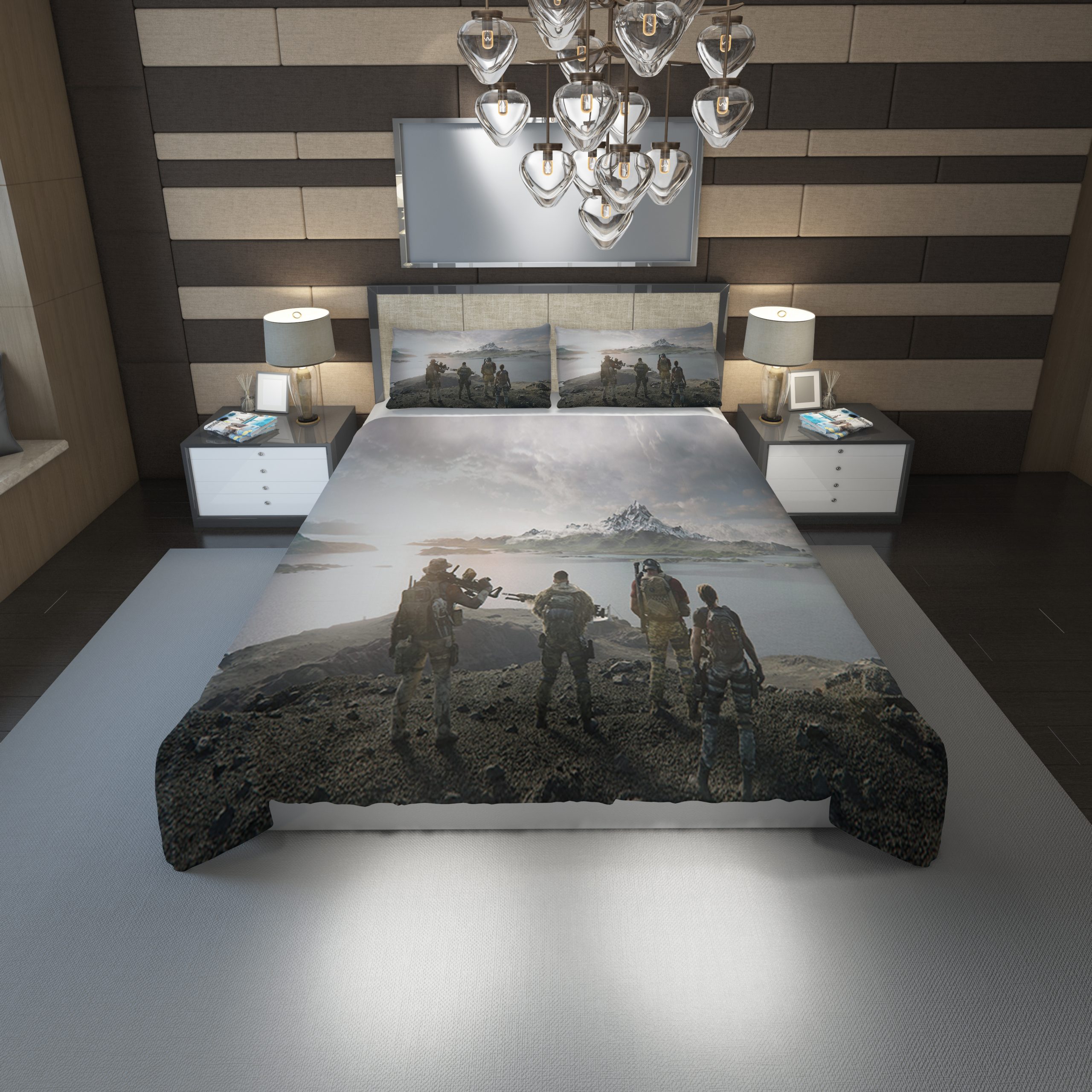 Ghost Recon Breakpoint Duvet Cover and Pillowcase Set Bedding Set 1167 scaled 1 Ghost Recon Breakpoint Duvet Cover and Pillowcase Set Bedding Set 1167 scaled 1