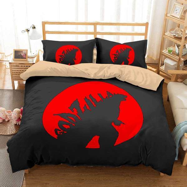 Godzilla 2 Duvet Cover and Pillowcase Set Bedding Set Godzilla 2 Duvet Cover and Pillowcase Set Bedding Set