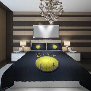 Golden State Warriors 9 NBA Basketball ize Duvet Cover and Pillowcase Set Bedding Set scaled 1