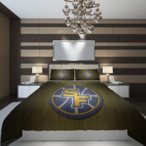 Golden State Warriors7 NBA Basketball ize Duvet Cover and Pillowcase Set Bedding Set scaled 1