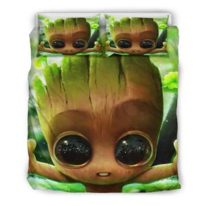 Groot Duvet Cover and Pillowcase Set Bedding Set 12