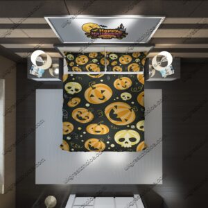 Halloween 42 Duvet Cover and Pillowcase Set Bedding Set scaled 1