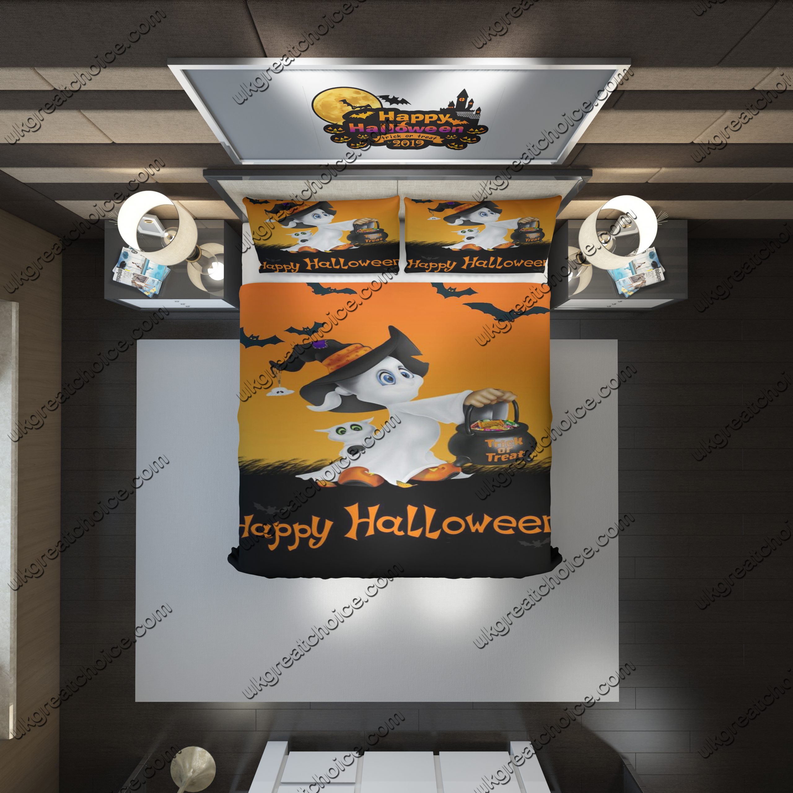 Halloween 44 Duvet Cover and Pillowcase Set Bedding Set scaled 1 Halloween 44 Duvet Cover and Pillowcase Set Bedding Set scaled 1