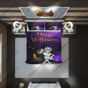 Halloween 45 Duvet Cover and Pillowcase Set Bedding Set scaled 1