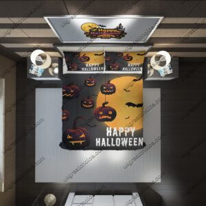 Halloween 50 Duvet Cover and Pillowcase Set Bedding Set scaled 1
