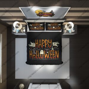 Halloween 53 Duvet Cover and Pillowcase Set Bedding Set scaled 1