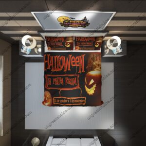 Halloween 54 Duvet Cover and Pillowcase Set Bedding Set scaled 1