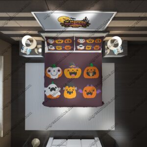 Halloween 62 Duvet Cover and Pillowcase Set Bedding Set scaled 1