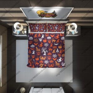 Halloween 74 Duvet Cover and Pillowcase Set Bedding Set scaled 1