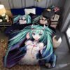 Hatsune Miku 3 Duvet Cover and Pillowcase Set Bedding Set scaled 1