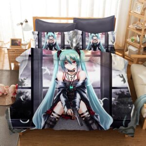 Hatsune Miku 9 Duvet Cover and Pillowcase Set Bedding Set scaled 1