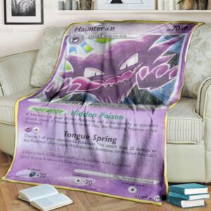 Haunter Pokemon Blanket