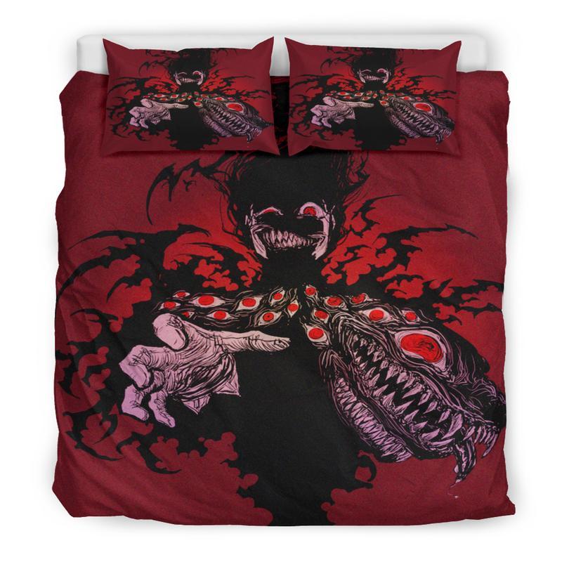 Hellsing Ova Duvet Cover and Pillowcase Set Bedding Set 32 Hellsing Ova Duvet Cover and Pillowcase Set Bedding Set 32