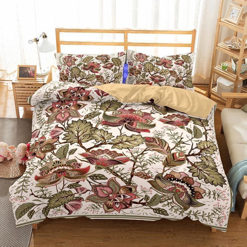 Home Supplies room Bohemian Theme Print Duvet Cover and Pillowcase Set Bedding Set Home Supplies room Bohemian Theme Print Duvet Cover and Pillowcase Set Bedding Set
