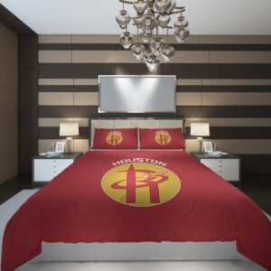 Houston Rockets 1 NBA Basketball ize Duvet Cover and Pillowcase Set Bedding Set scaled 1