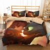 How To Train Your Dragon 3 2 Duvet Cover and Pillowcase Set Bedding Set 457