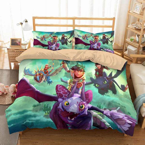 How To Train Your Dragon Duvet Cover and Pillowcase Set Bedding Set 730 How To Train Your Dragon Duvet Cover and Pillowcase Set Bedding Set 730