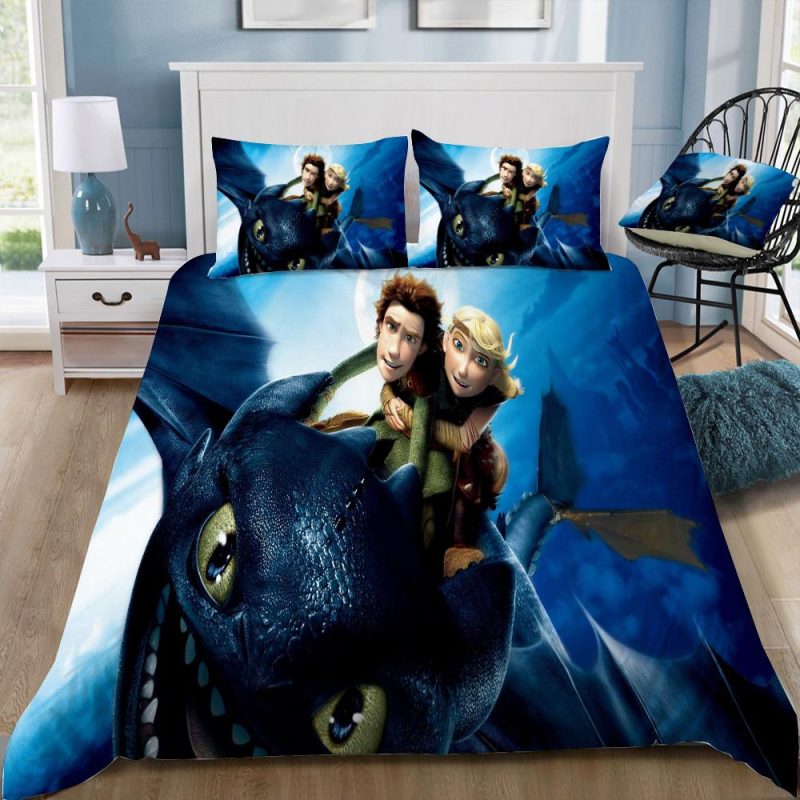 How To Train Your Dragon1 2 Duvet Cover and Pillowcase Set Bedding Set How To Train Your Dragon1 2 Duvet Cover and Pillowcase Set Bedding Set