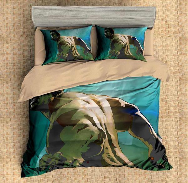Hulk 2 Duvet Cover and Pillowcase Set Bedding Set Hulk 2 Duvet Cover and Pillowcase Set Bedding Set
