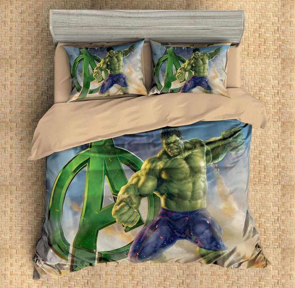 Hulk 4 Duvet Cover and Pillowcase Set Bedding Set Hulk 4 Duvet Cover and Pillowcase Set Bedding Set