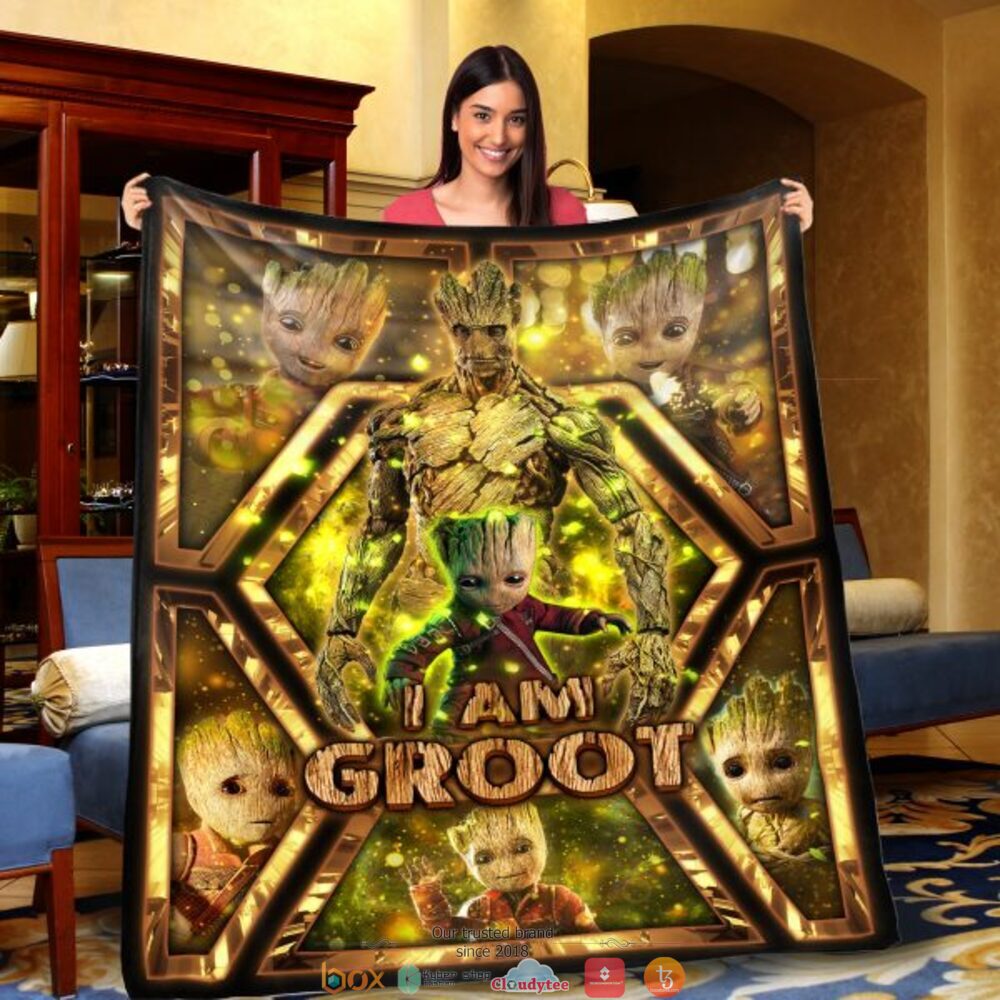I Am Groot Blanket I Am Groot Blanket